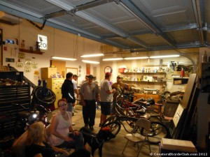 Midwest Bicycle Swap 2012 Garage Ride