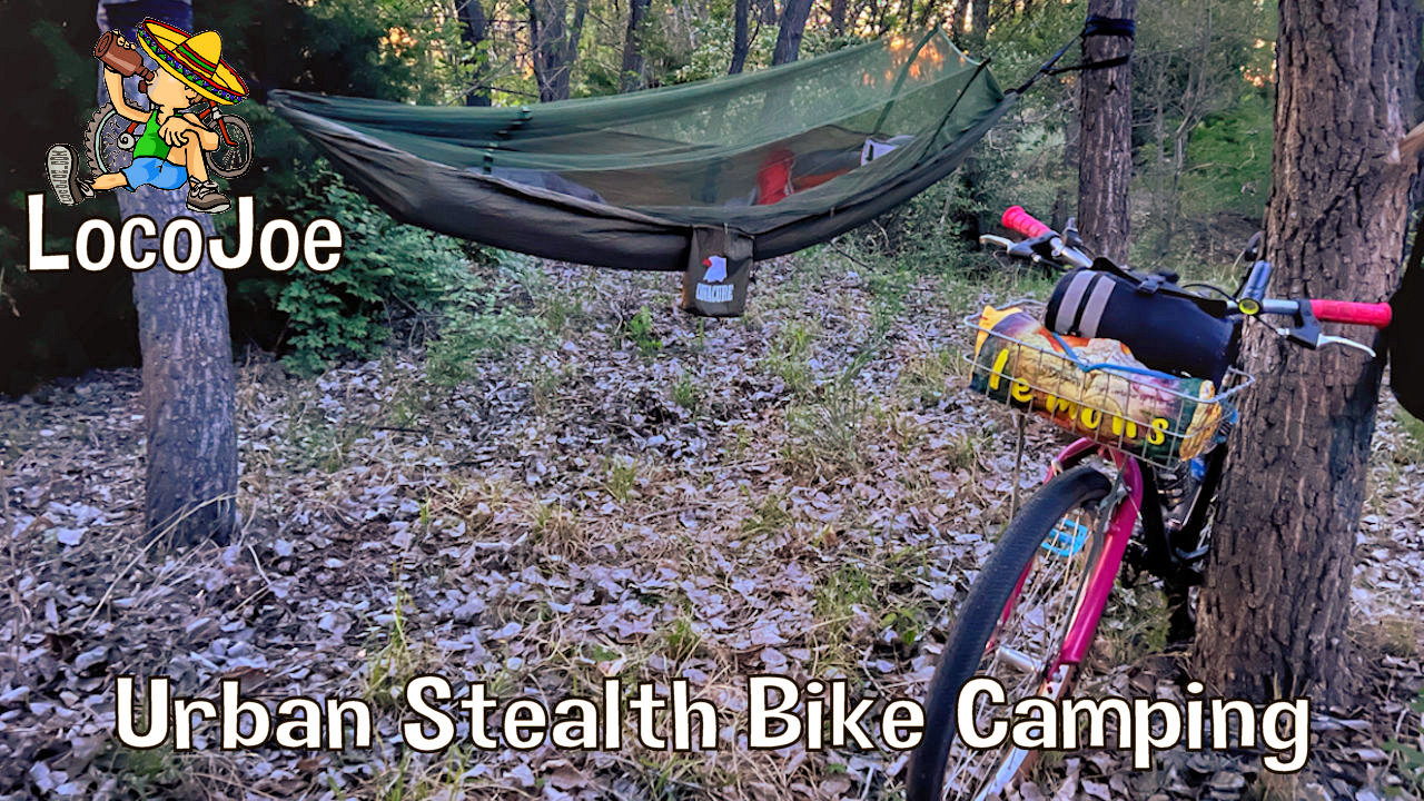 Urban Stealth Bike Camping