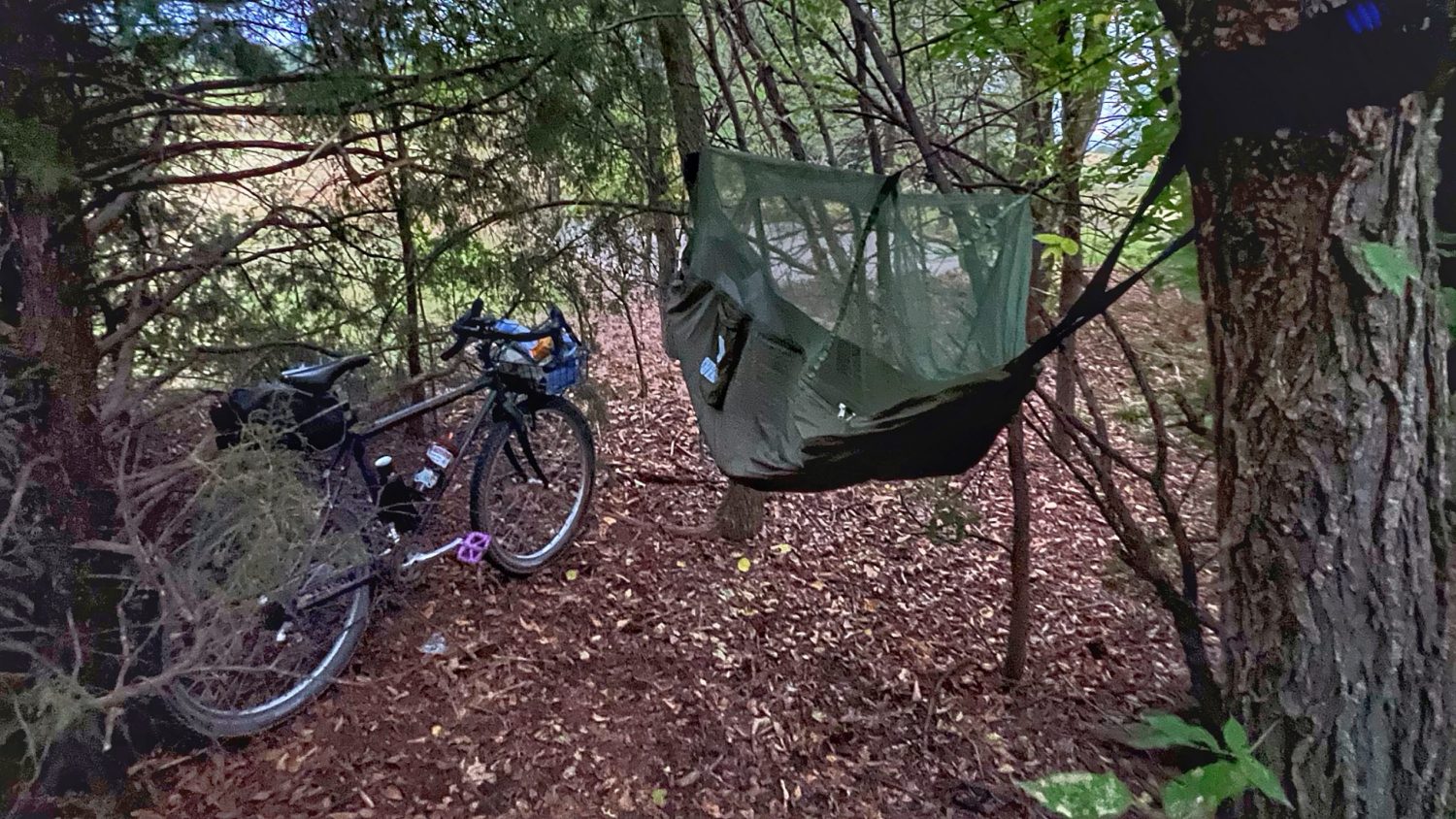 Bike Overnight – Stealth Hammock Camping