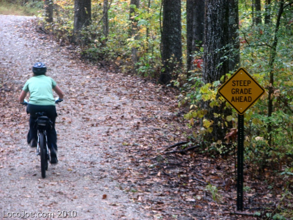 mammoth cave railroad bike and hike trail