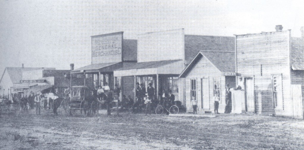 Main street Haysville, Kansas.